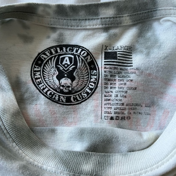 Men’s xl affliction T-shirt - Picture 4 of 4
